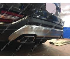 lip sau độ chia 2 po cho xe santafe 2019
