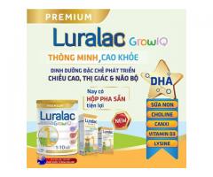 Sữa bột pha sẵn Luralac Grow IQ cho trẻ từ 1 tuổi trở lên