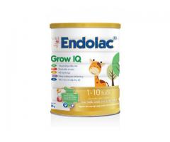 Sữa bột Endolac Grow IQ giúp trẻ phát triển chiều cao và trí não