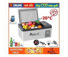 Tủ lạnh ô tô Alpicool làm mát siêu nhanh
