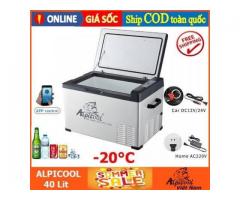 Tủ lạnh ô tô Alpicool làm mát siêu nhanh