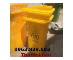 Địa chỉ cung cấp thùng rác công cộng 120L - 240L rẻ HCM./ 0963.839.593 Ms.Loan