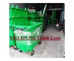 Địa chỉ cung cấp thùng rác công cộng 120L - 240L rẻ HCM./ 0963.839.593 Ms.Loan