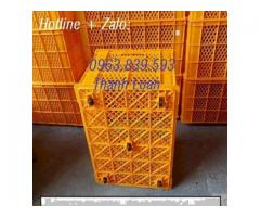 Rổ nhựa đựng quần áo, rổ nhựa công nghiệp, rổ nhựa có bánh xe rẻ.