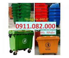 Mua bán thùng rác 120 lít 240 lít giá rẻ tại đồng tháp - lh 0911082000