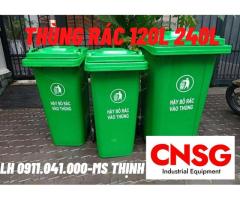 Phân phối thùng rác công cộng 120lit 0911041000