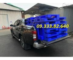 Pallet Nhựa An Giang Gía Rẻ - Giảm Gía Cực lớn Mùa Mưa Này
