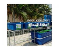 Thùng nhựa đựng nước, nuôi cá, lắp đặt hệ thống Aquaponics. 0963.839.593 Ms.Loan