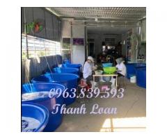 Thùng nhựa đựng nước, nuôi cá, lắp đặt hệ thống Aquaponics. 0963.839.593 Ms.Loan