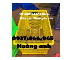 Giá sọt nhựa có bánh xe