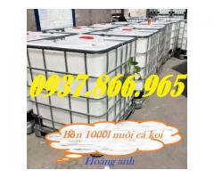 Giá bồn nhựa 1000l có khung thép