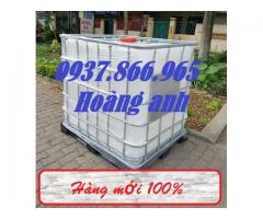 Giá bồn nhựa 1000l có khung thép