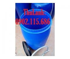 Thùng phuy nhựa 30,50,100,150,200,220 lít nắp mở