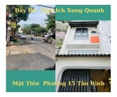 Mặt Tiền Đường Nguyễn Phúc Chu Quận Tân Bình, 30m2, Kinh Doanh Tất Cả Mọi Ngành Nghề