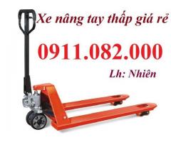 Nơi cung cấp xe nâng tay thấp giá rẻ nhất miền tây- xe nâng tay 3 tấn- lh 0911.082.000