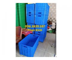 SÓNG BÍT 5 BÁNH XE, Kho sỉ thùng nhựa đặc
