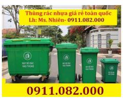 Cung cấp Sỉ thùng rác 240 lít hàng tốt giá tốt- lh 0911082000