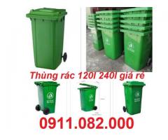 Giảm giá khuyến mãi thùng rác giá rẻ, thùng rác giá rẻ tại an giang- lh 0911.082.000