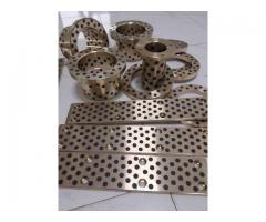 Tấm Bạc trượt  tự bôi trơn, bạc đồng lỗ Graphite, bạc Graphite, bạc đồng tiết dầu