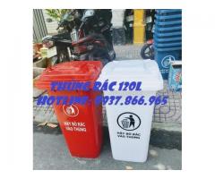 Thùng rác 120l