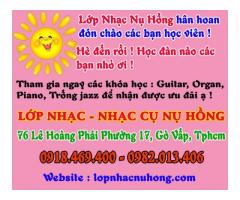 Lớp dạy đàn guitar mùa hè 2025 tại Gò Vấp, Lớp Nhạc Nụ Hồng