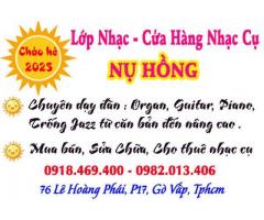 Lớp dạy đàn guitar mùa hè 2025 tại Gò Vấp, Lớp Nhạc Nụ Hồng