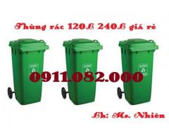 Sản phẩm thùng rác chất lượng giá rẻ uy tín, thùng rác 120l 240l 660l