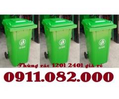 Phân phối thùng rác giá chuẩn nhất thị trường- thùng rác 120l 240l