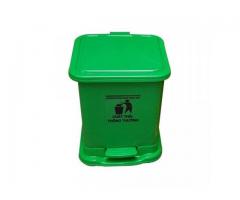 Thùng rác nhà bếp, Thùng rác nhựa đạp chân 15L nhựa dẻo cao cấp