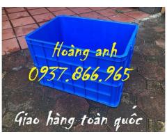 Thùng nhựa cơ khí có nắp