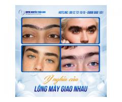 Lông mày giao nhau là tướng tốt hay xấu