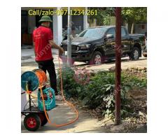 Máy phun thuốc đẩy tay ắc quy Turbo TBA60 giá rẻ