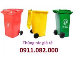 Chọn thùng rác 120l 240l giá rẻ nhất cần thơ- lh 0911082000