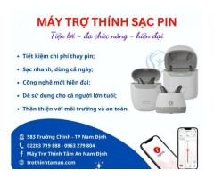Máy trợ thính sạc pin – Giải pháp tiện lợi cho người dùng hiện đại