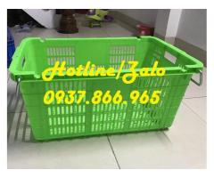 Sóng nhựa đựng trái cây có quai