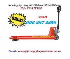 Báo giá xe nâng tay thấp mới nhất hiện nay