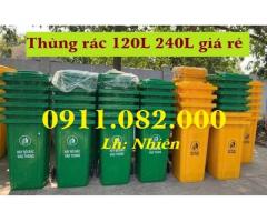 Điểm bán thùng rác 120l 240l giá sỉ miền tây- thùng rác giá rẻ tại an giang - lh 0911082000