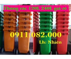 Cung Cấp Thùng Rác Nhựa Toàn Quốc Thùng Rác 120l – 240l – 660l Giá Tốt- lh 0911082000