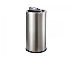 Vì sao nên dùng thùng rác inox nắp lật cho nhà vệ sinh?