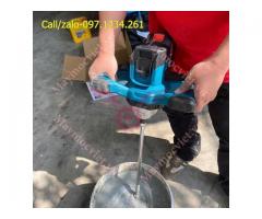 Máy khuấy - trộn sơn, xi măng mini dùng pin Turbo TBS21