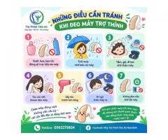 NHỮNG ĐIỀU CẦN TRÁNH KHI ĐEO MÁY TRỢ THÍNH