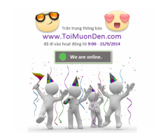 www.ToiMuonDen.com chính thức đi vào hoạt động